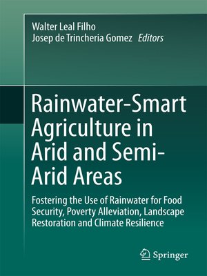 cover image of Rainwater-Smart Agriculture in Arid and Semi-Arid Areas